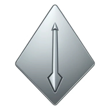 Arrow symbol sticker