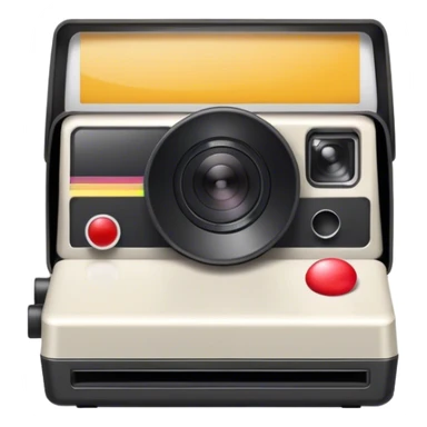 Polaroid photo booth sticker