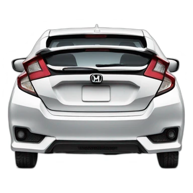 Honda civic laptop sticker