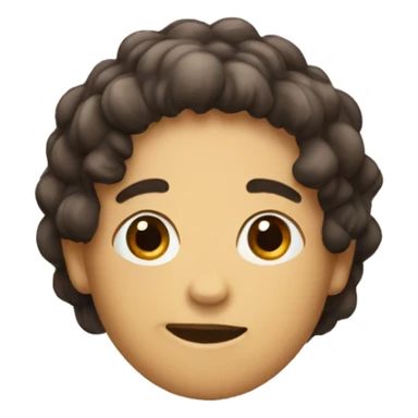 Dalmatin with dark brown dots  sticker