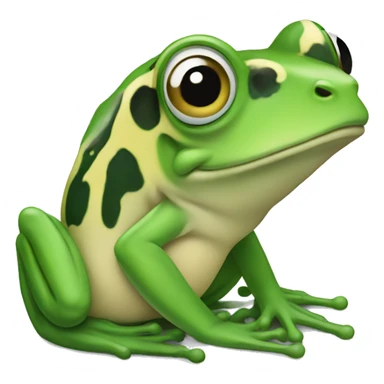 trans frog sticker