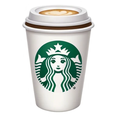 starbucks coffee cup sticker