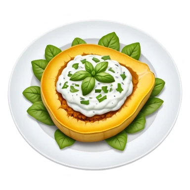 Fried spring squash with tzatziki  sticker