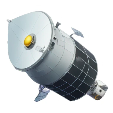 sad space satellite sticker