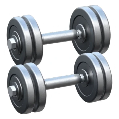 Haltère de muscu sticker