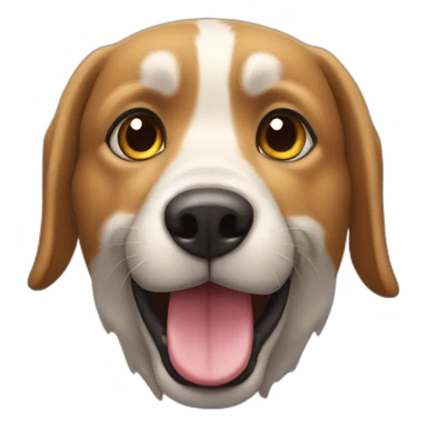 PERRO CON CARA DE RATON sticker