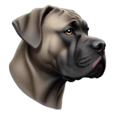 Cane Corso in profile sticker