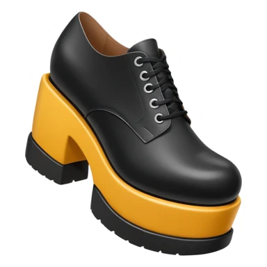giant platform shoe sticker
