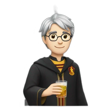 Harry potter drinking vodka sticker