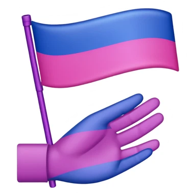 Bisexual flag sticker