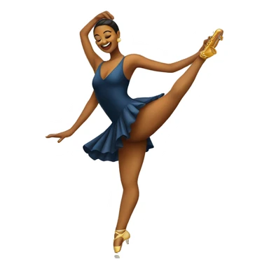 Jazz dancer sticker