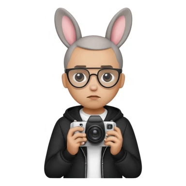 Necesito 5 emojis de Bad bunny con temática de su álbum debí tirar mas fotos, sticker