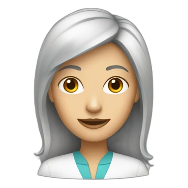 female consultant sticker