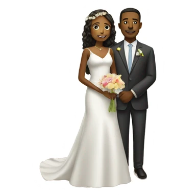 beach wedding  sticker