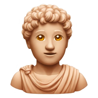 terracota statue sticker