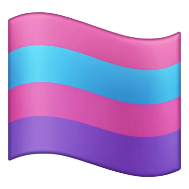Bi flag sticker