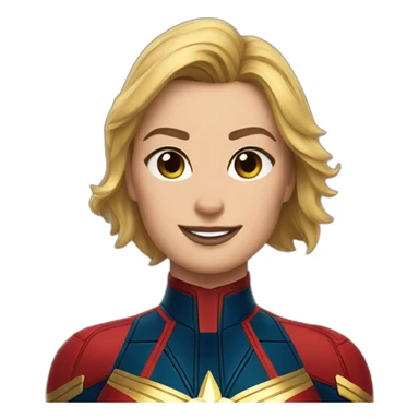 Captain Marvel sticker