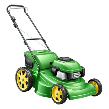 lawn mower sticker