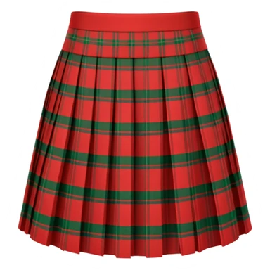 scottish skirt sticker