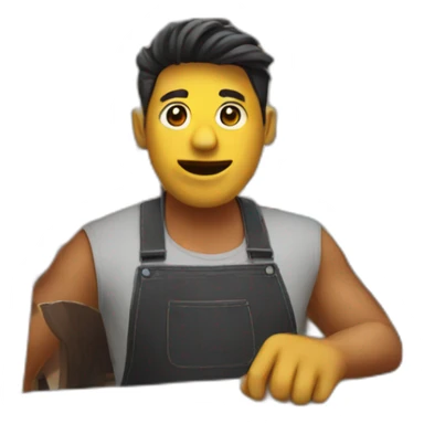 Shorts-in-restaurant sticker