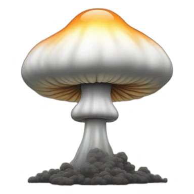 Atomic Mushroom Cloud sticker