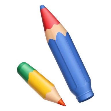 Crayon sticker
