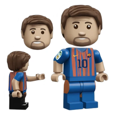 Lego Lionel Messi sticker