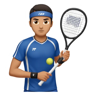 padel player latino sticker