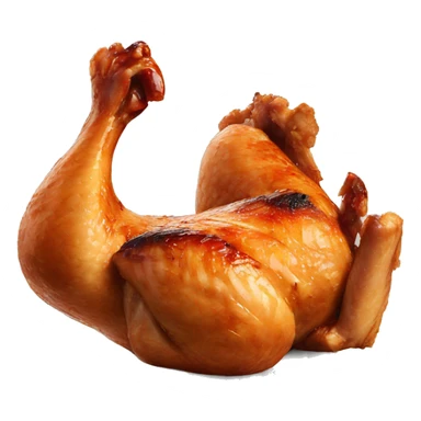Bbq chicken  sticker