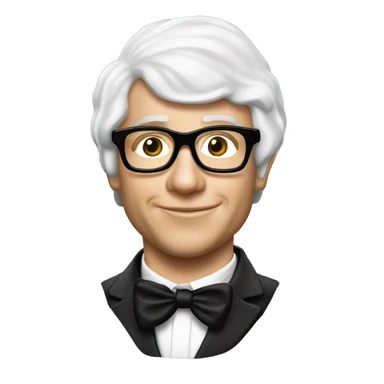 Gold Member from Austin Powers white sticker