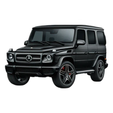 Black g wagon  sticker