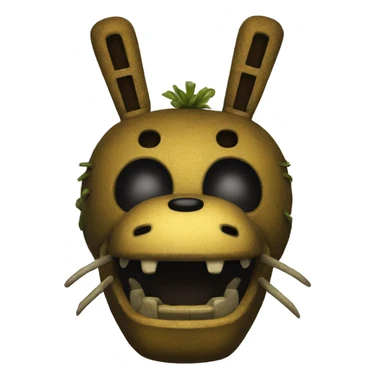 Springbonnie, animatronic sticker