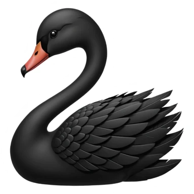 Cisne negro sticker