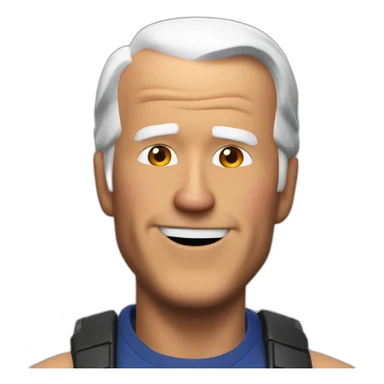 Joe Biden Fortnite Peperoni\ sticker