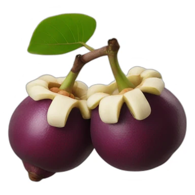 mangosteen fruit sticker