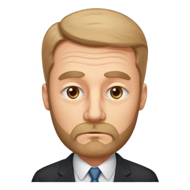 Tired caucasian male business man

marked baggy eyes, light beard sticker