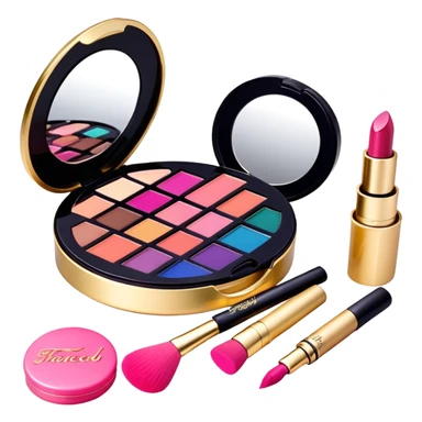 too faced products  sticker