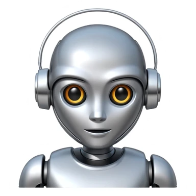 ai model robot sticker