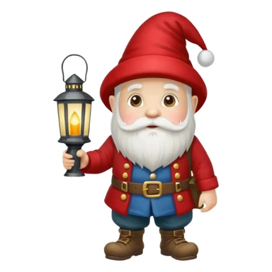 Yard gnome tall sticker