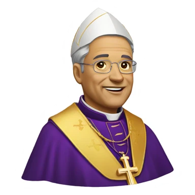 catholic bishop sticker