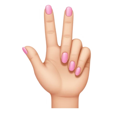 Pinky sticking up sticker