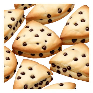 choc chip scones sticker
