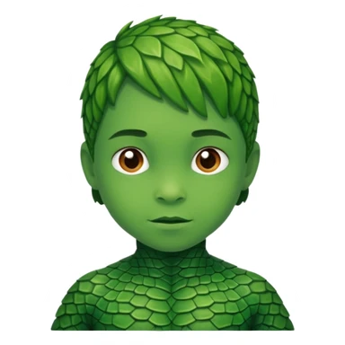 reptile child sticker