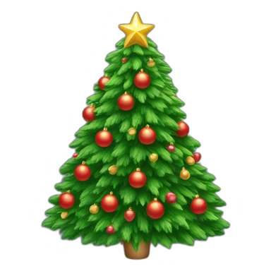 sapin de noel sticker