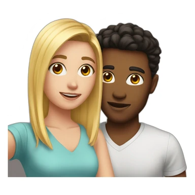 Bff selfie sticker