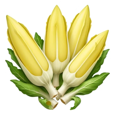 endive jaune sticker