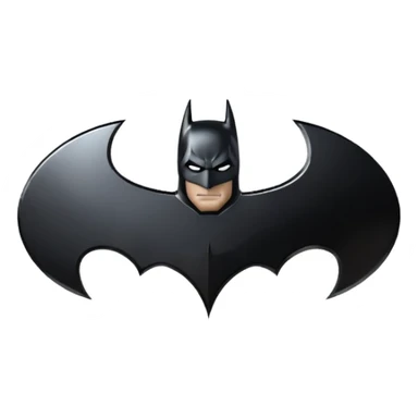 batman logo sticker