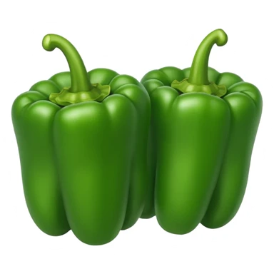 green Bell Peppers
 sticker