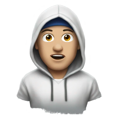 eminem with hood sticker