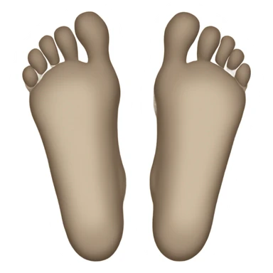 kicking feet back sticker